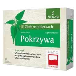 Pokrzywa, tabletki powlekane, 30 szt.