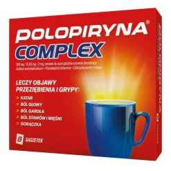 Polopiryna Complex, proszek w saszetkach do sporządzania roztworu doustnego, 8 szt.