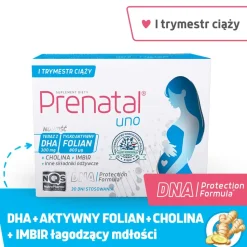 Prenatal Uno, kapsułki, 60 szt. (30 szt. + 30 szt.)