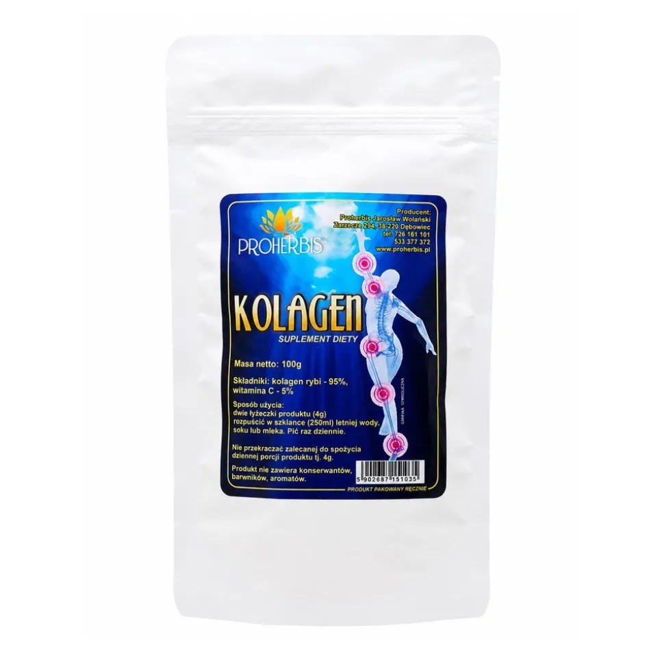 Proherbis Kolagen, proszek, 100 g