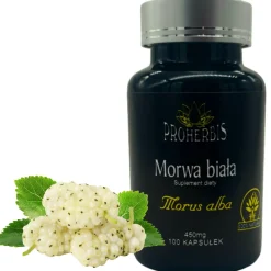 Proherbis Morwa biała, kapsułki, 100 szt.