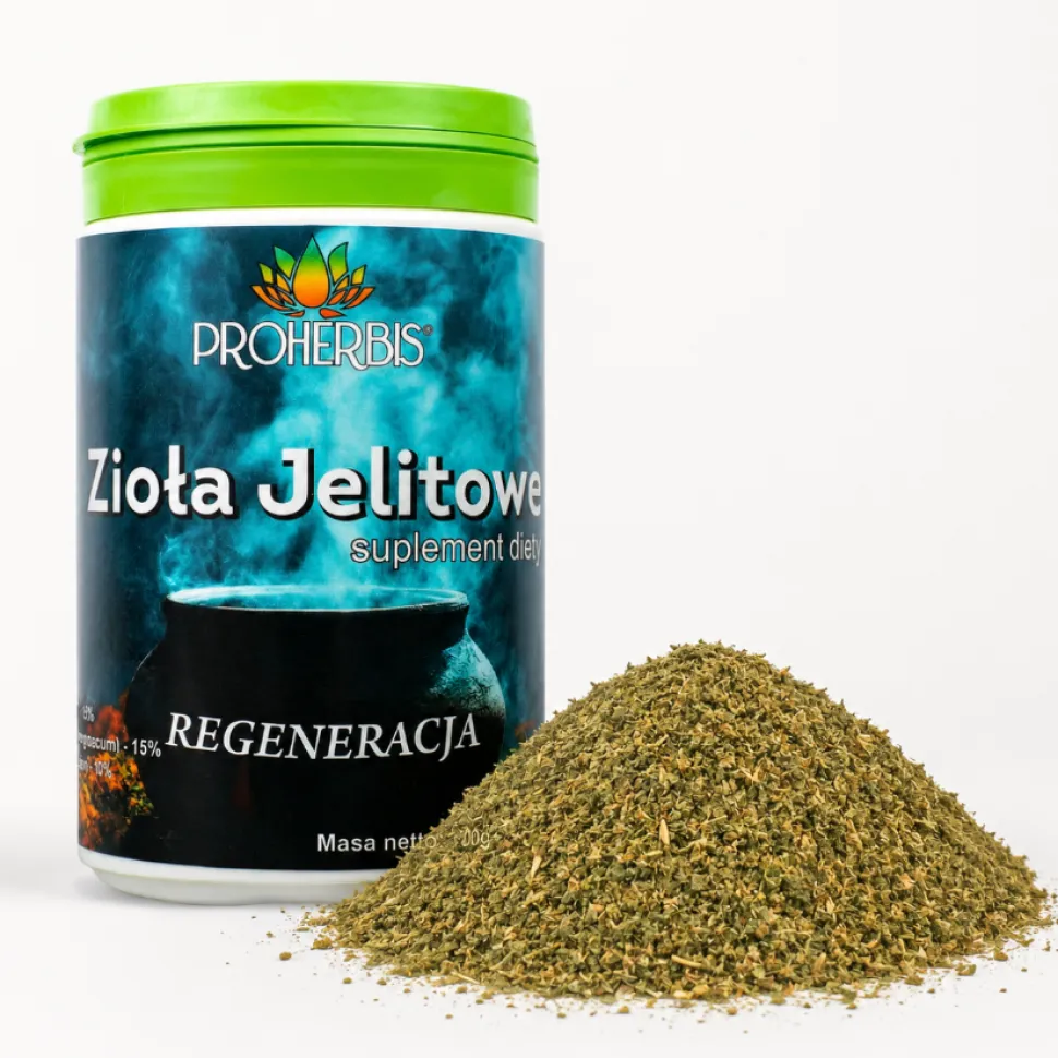 Proherbis Zioła Jelitowe III Regeneracja, susz, 100 g