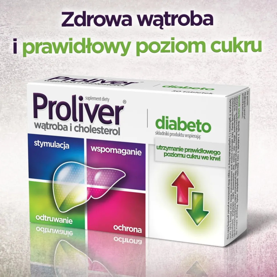 Proliver Diabeto, tabletki, 30 szt.