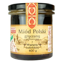 Pszczelarz Kozacki, miód gryczany z wyżyny lubelskiej, 400 g