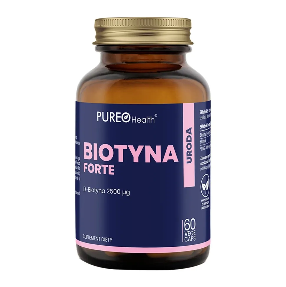 Pureo Health Biotyna Forte, kapsułki, 60 szt.