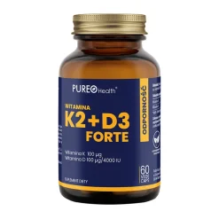 Pureo Health K2Mk7+D3 Forte, kapsułki, 60 szt.