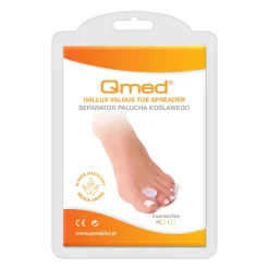 Qmed Hallux Valgus Toe Spreader, separator palucha koślawego, rozmiar M, 1 szt.
