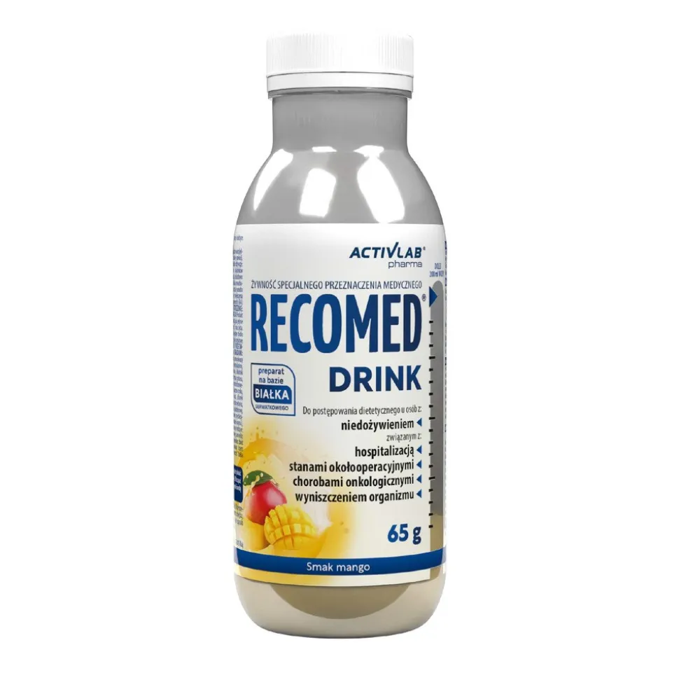 RecoMed Drink, proszek, smak mango, 65 g