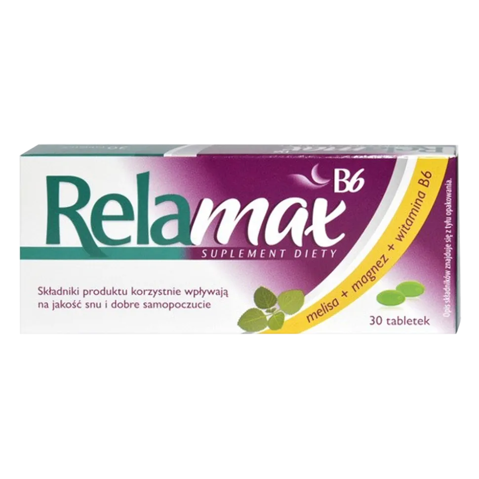 Relamax B6, tabletki powlekane, 30 szt.