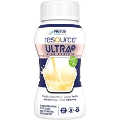 Resource Ultra+, płyn, smak waniliowy, 125 ml x 4