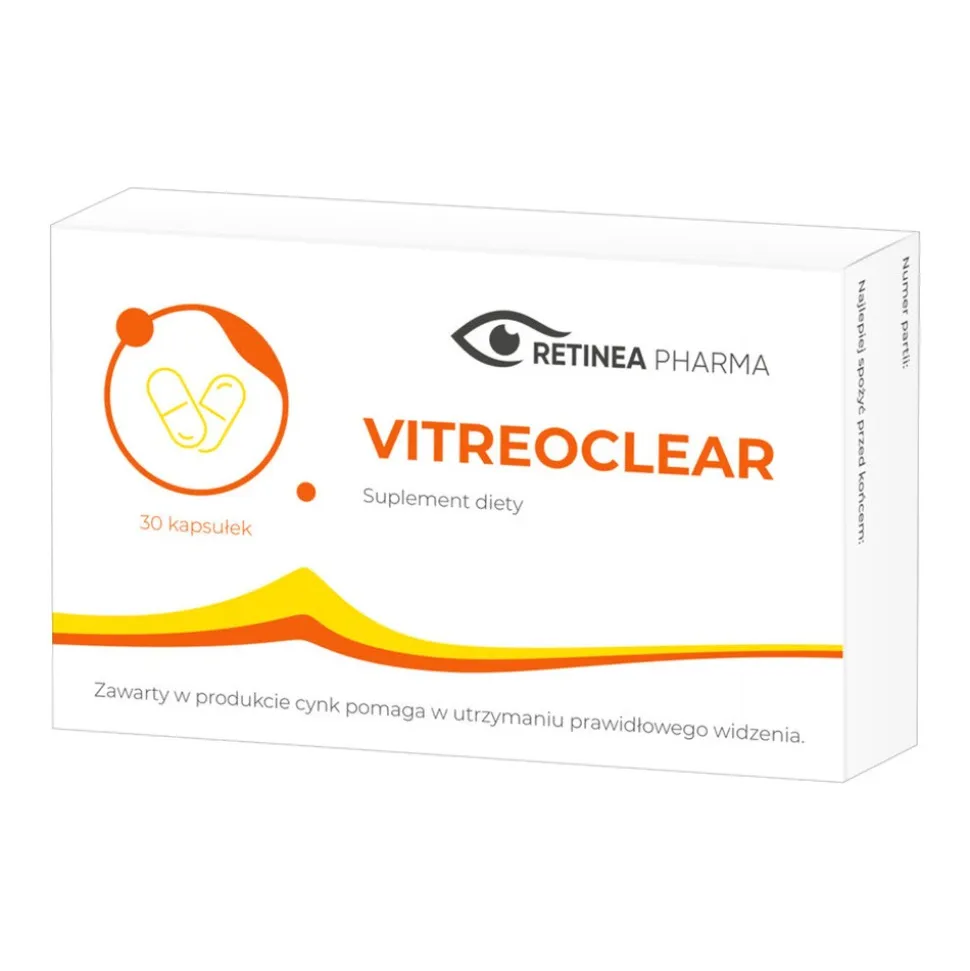Retinea Pharma Vitreoclear, kapsułki, 30 szt.
