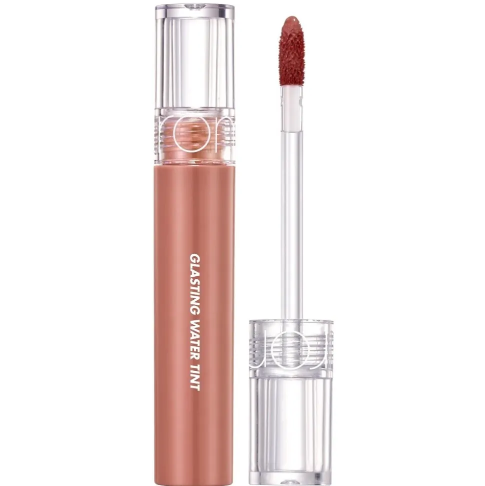 Rom&nd Glasting Water Tint, błyszczyk do ust, 15 Nudy Sundown, 4 g