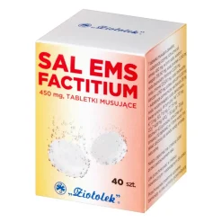 Sal Ems factitium, tabletki musujące, 40 szt. (Ziołolek)