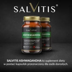 Salvitis Ashwagandha, kapsułki, 60 szt.