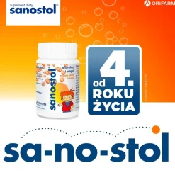 Sanostol, tabletki musujące do ssania, 30 szt.