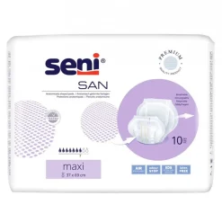 San Seni Maxi, pieluchy anatomiczne, 10 szt.