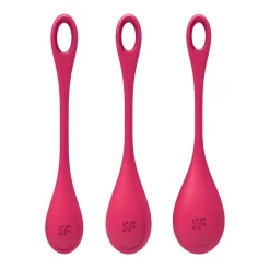 Satisfyer, Zestaw Yoni Power, czerwony, 1 szt.