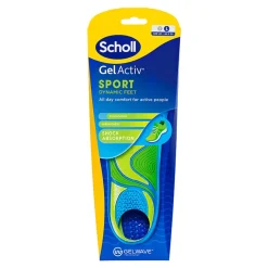Scholl GelActiv, wkładki żelowe do obuwia sportowego, rozmiar L, 1 para