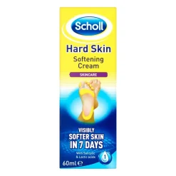 Scholl, krem zmiękczający twardą skórę stóp, 60 ml