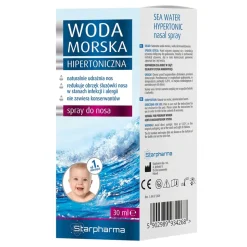 Sea Water Hypertonic, woda morska hipertoniczna, aerozol do nosa, 30 ml