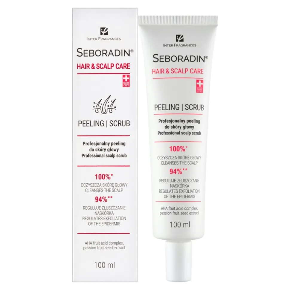 Seboradin, profesjonalny peeling do skóry głowy, 100 ml