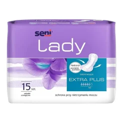 Seni Lady, wkładki urologiczne, extra plus, 15 szt.