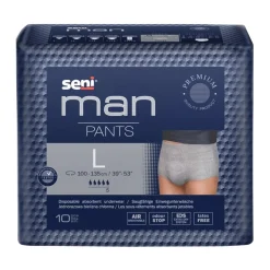 Seni Man Pants, majtki chłonne, rozmiar L, 10 szt.