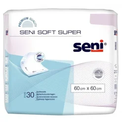 Seni Soft Super, podkłady higieniczne, 60 cm x 60 cm, 30 szt.