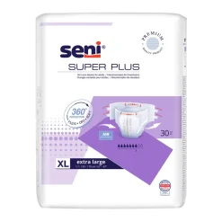 Seni Super Plus, pieluchomajtki dla dorosłych, rozmiar XL, 30 szt.