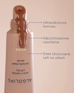 Sensum Mare Algolips, olejek do ust, Nude, 10 ml