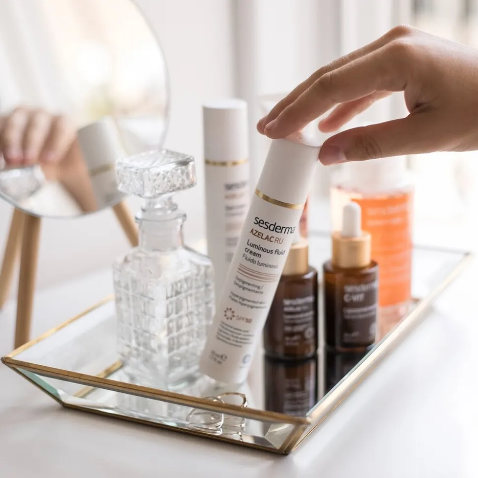 Sesderma Azelac RU, emulsja rozświetlająca, SPF 50, 50 ml