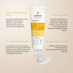 Sesderma Repaskin Silk Touch SPF 50, krem przeciwsłoneczny, 50 ml