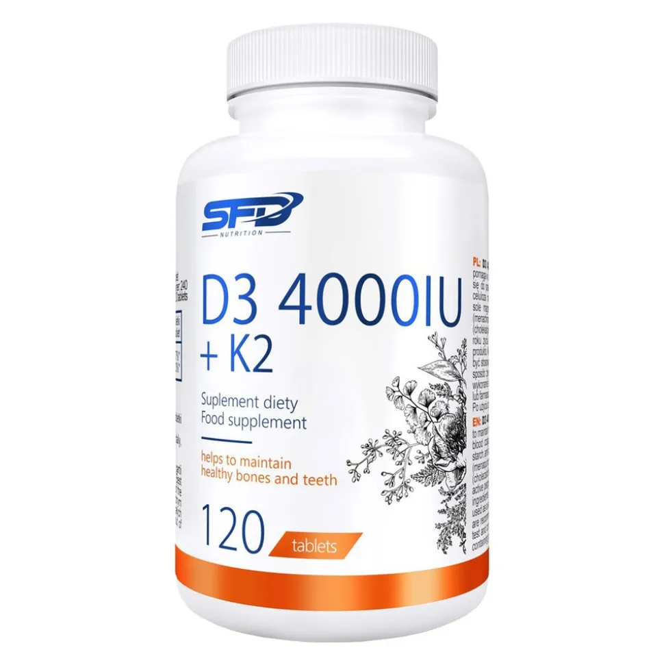 SFD D3 4000IU+K2, tabletki, 120 szt.
