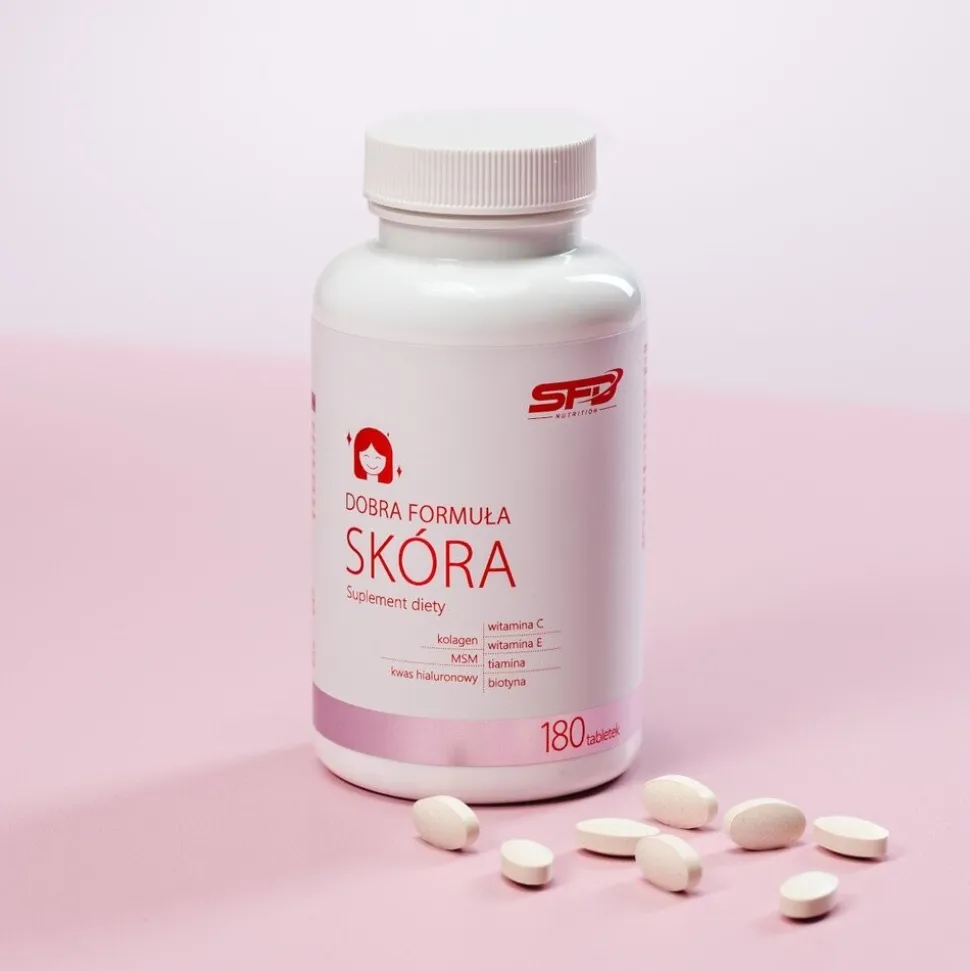 SFD Dobra Formuła Skóra, tabletki, 180 szt.