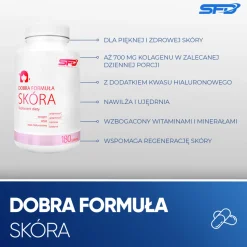 SFD Dobra Formuła Skóra, tabletki, 180 szt.
