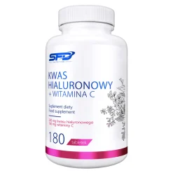 SFD Kwas Hialuronowy + Witamina C, tabletki, 180 szt.