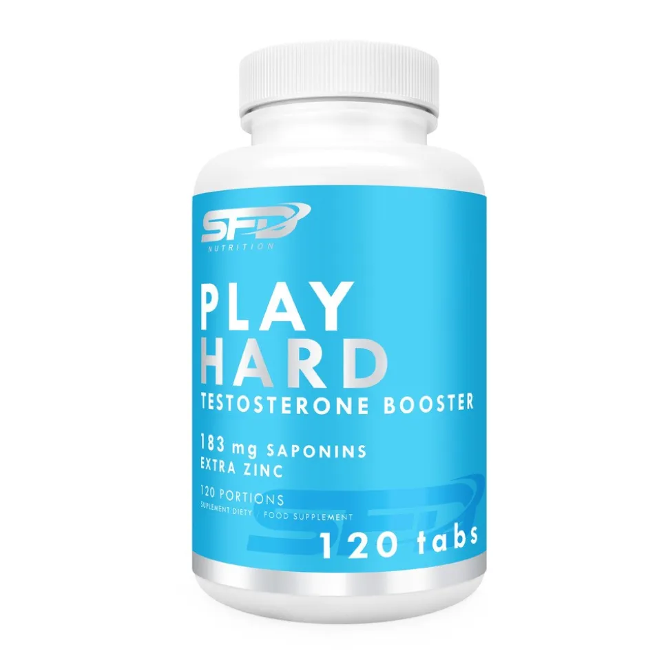 SFD Play Hard testosterone booster, tabletki, 120 szt.