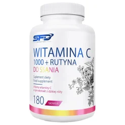 SFD Witamina C 1000 + Rutyna, tabletki do ssania, 180 szt.