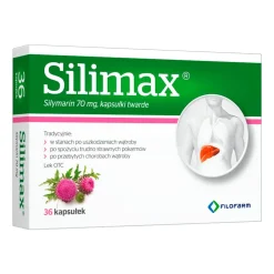 Silimax, 70 mg, kapsułki twarde, 36 szt.