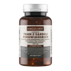 Singularis Tran z sardeli peruwiańskich 1000 mg, kapsułki, 120 szt.
