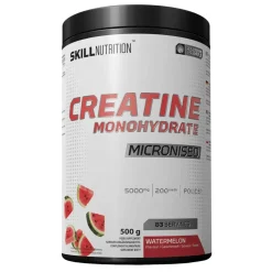 Skill Micronised Creatine Monohydrate, proszek, smak watermelon, 500 g