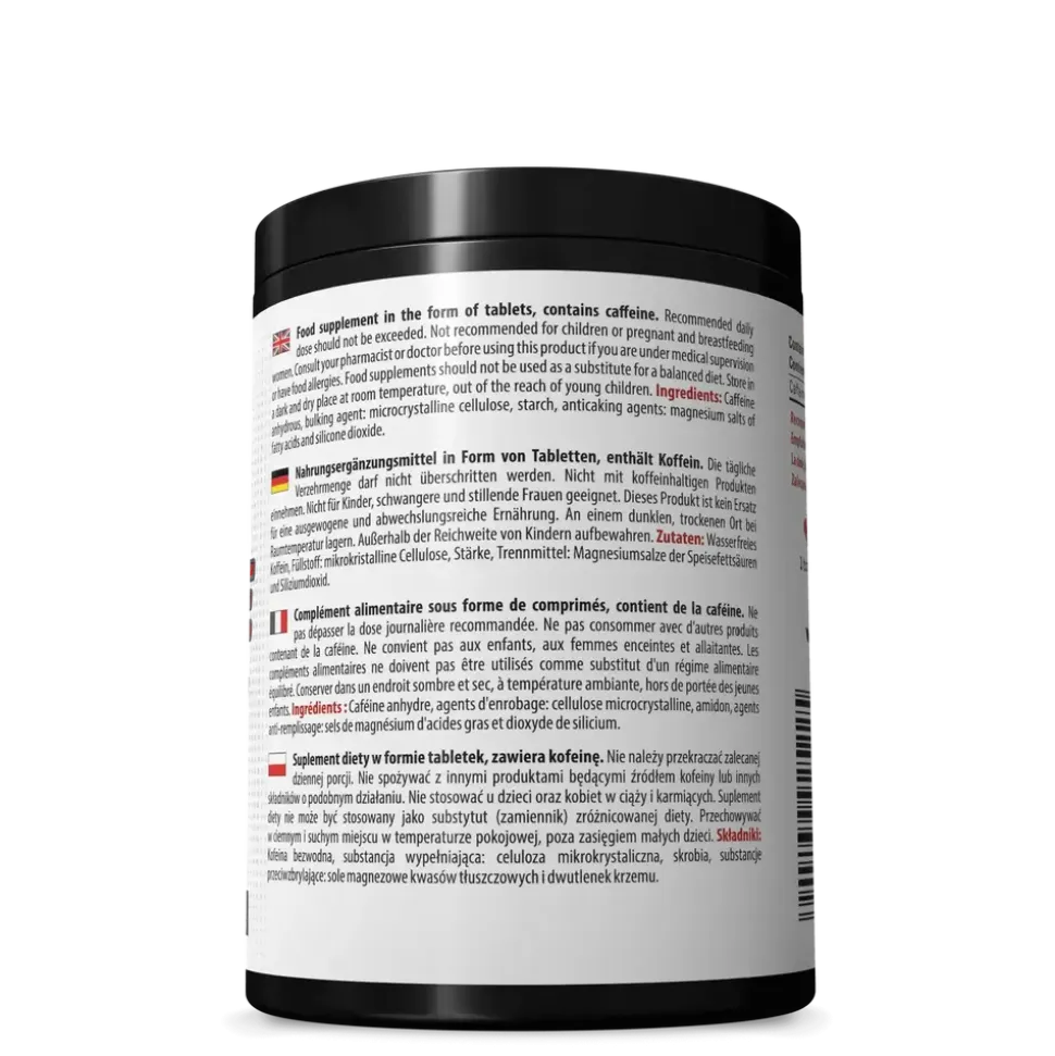 Skill Nutrition Caffeine 200 mg, tabletki, 240 szt.
