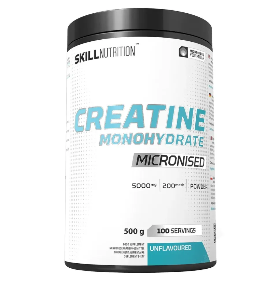 Skill Nutrition Creatine Monohydrate Micronised, proszek, 500 g