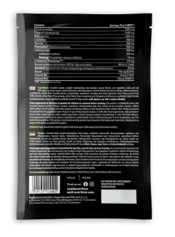 Skill Nutrition Pre-Workout, proszek, smak green apple, 16 g
