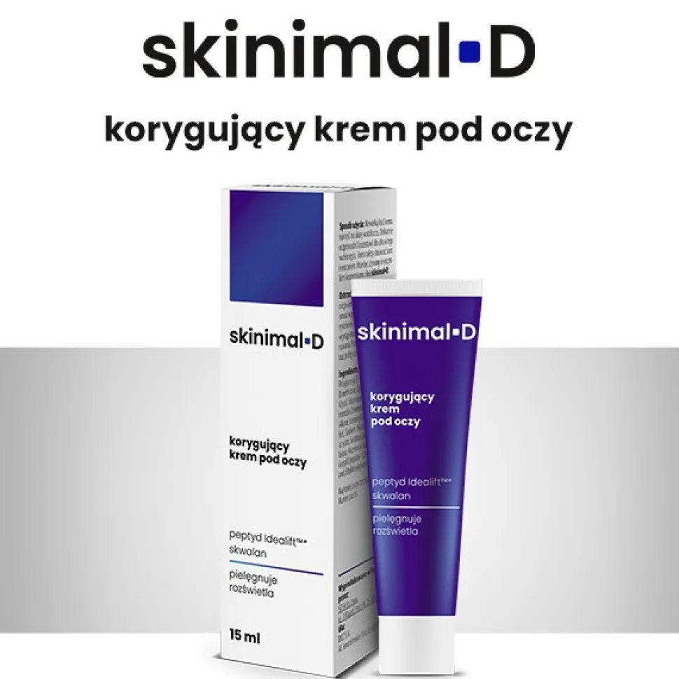 Skinimal D, krem korygujący pod oczy, 15 ml