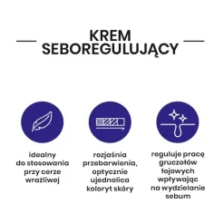 Skinimal D, skoncentrowany krem seboregulujący, 50 ml
