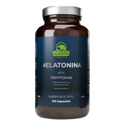 Slavito, Melatonina plus Tryptofan, kapsułki, 120 szt.