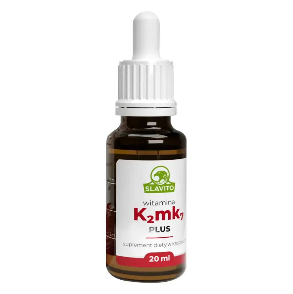 Slavito Witamina K2mk7 Plus, krople, 20 ml