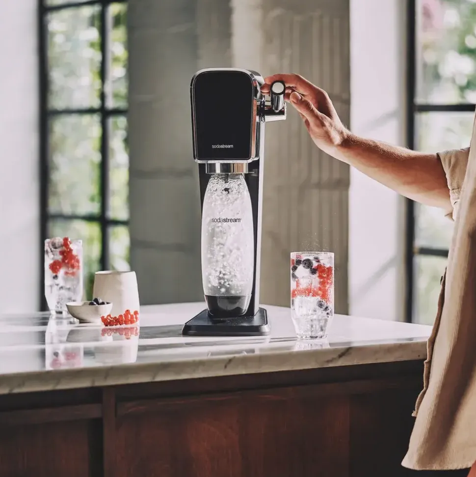 SodaStream, Saturator Art, czarny, 60L