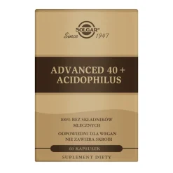 Solgar Advanced 40+ Acidophilus, kapsułki, 60 szt.